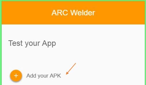 Add-Snapchat-APK-file-to-ARC-Welder