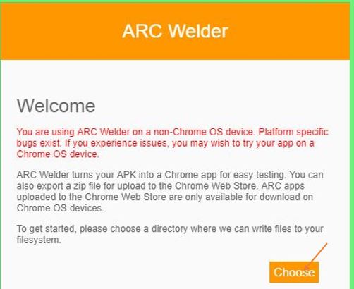 Choose by ARC weider