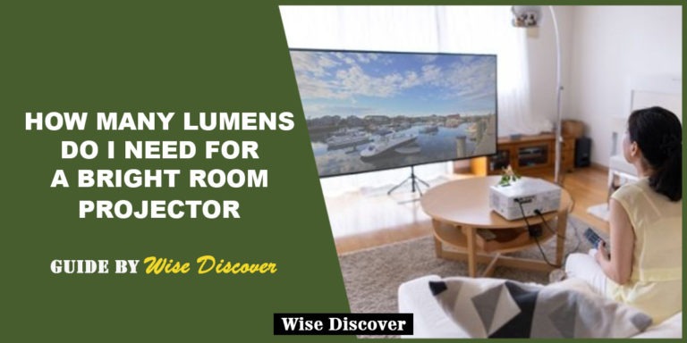 How many lumens do I need for a bright room projector