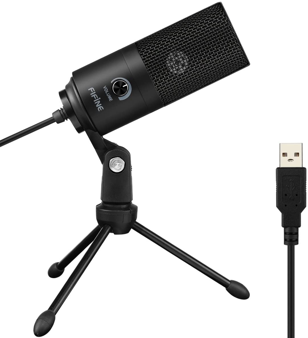 USB Microphone fifine metal condenser recording